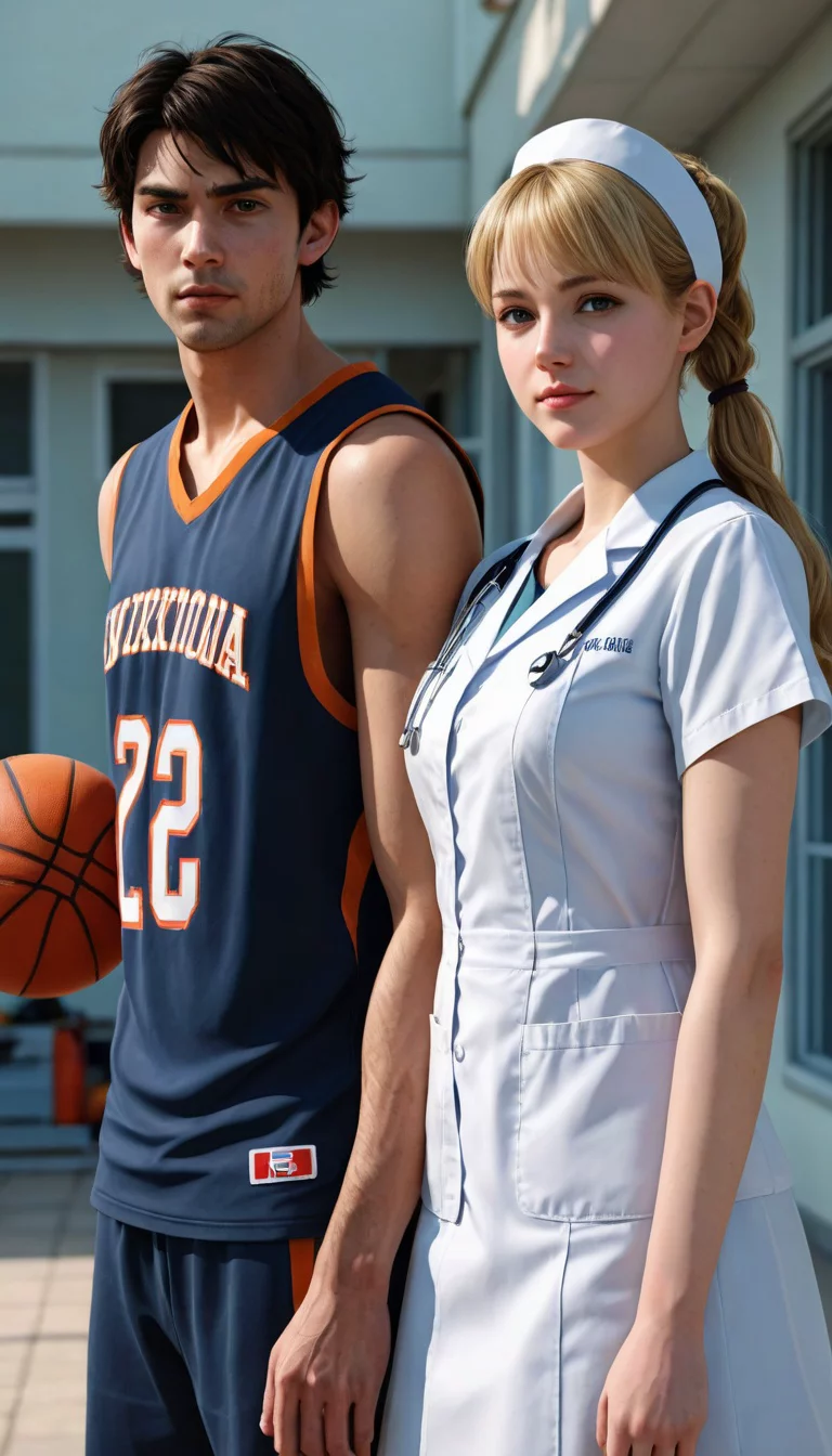 Museland-Hot basketball boy obsessed with young nurse -FakedInjuryConfession-ForbiddenKiss