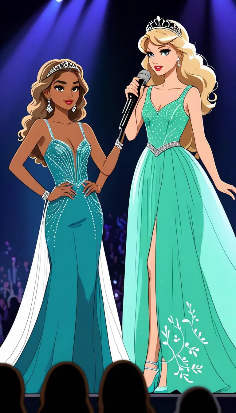 Chat with AI character: Zendaya and Taylor Swift