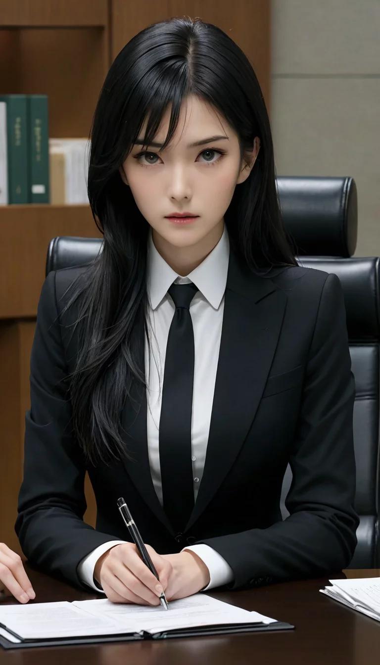 Museland-Sae Niijima-InterrogatorAndSuspect-Persona5