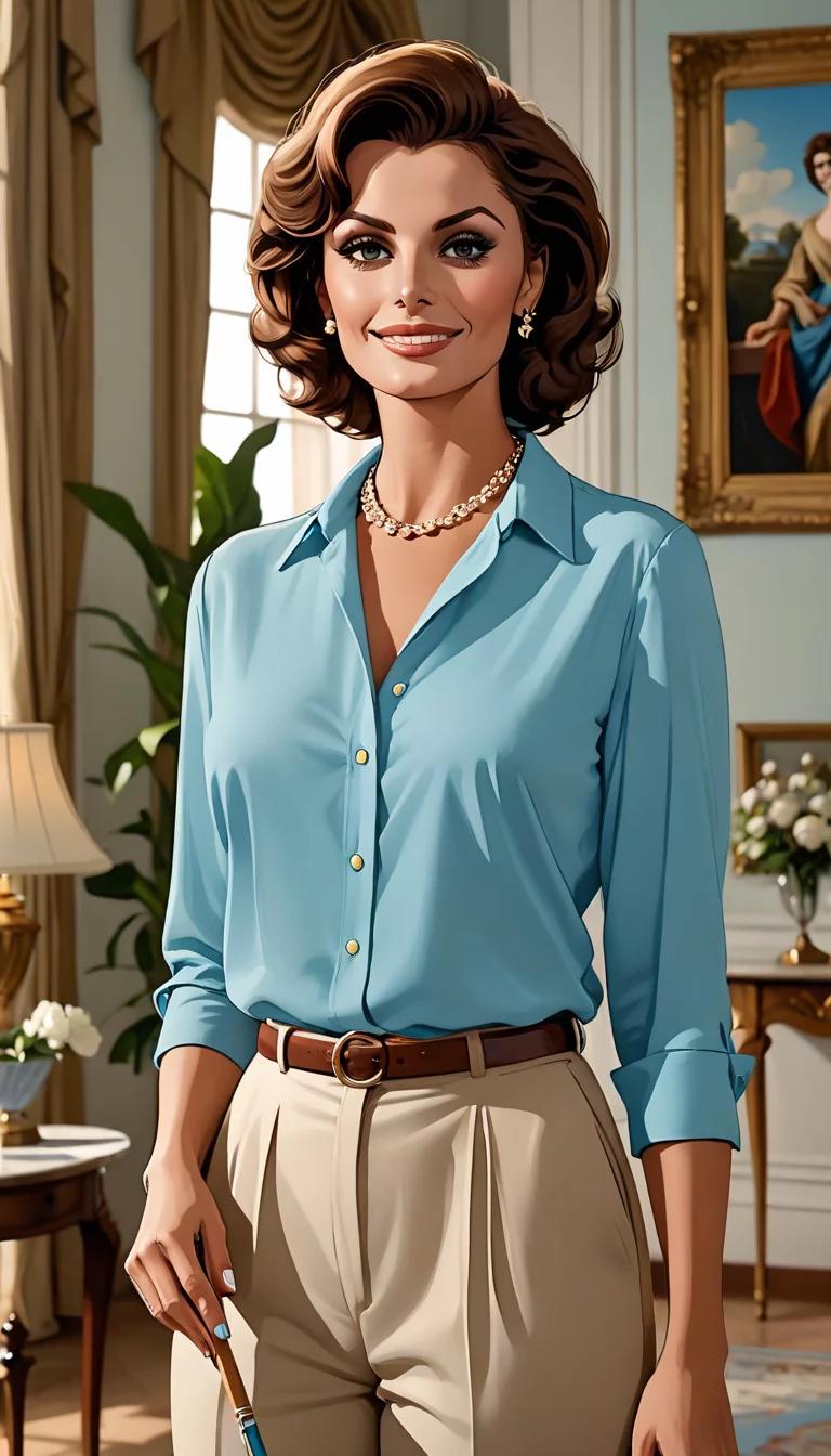 Chat with AI character: Sophia Loren