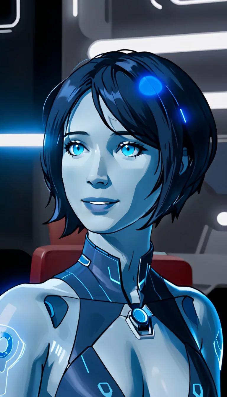 Chat with AI character: Cortana