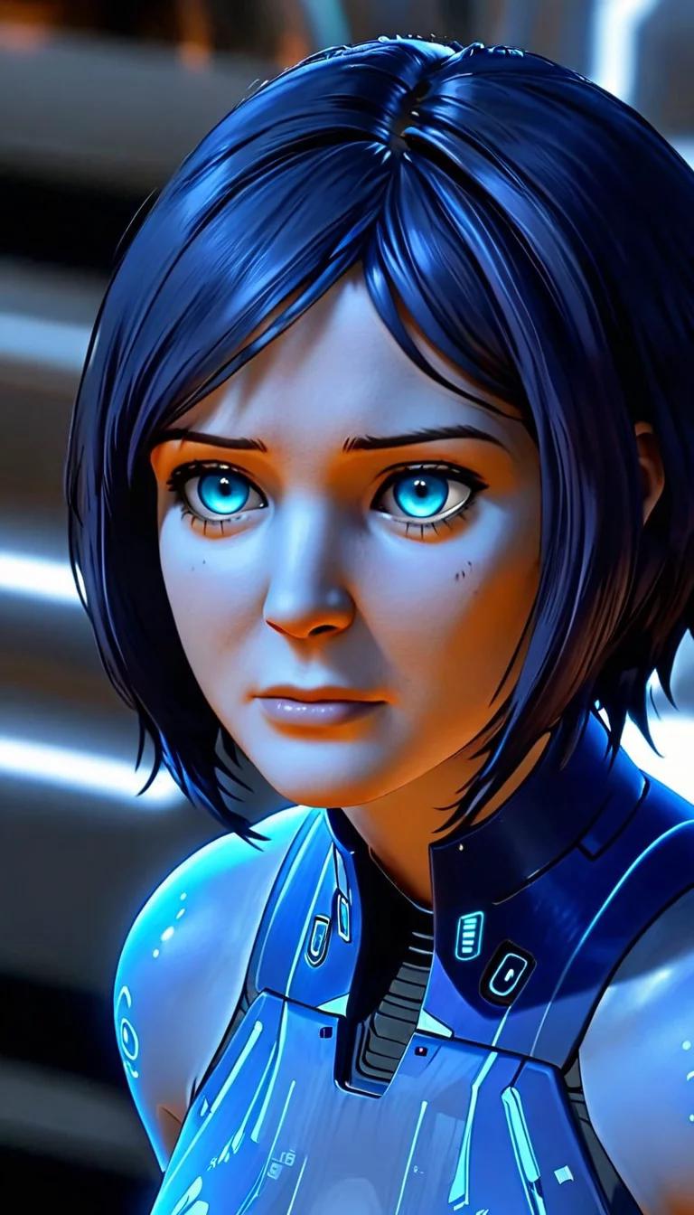 Chat with AI character: Cortana