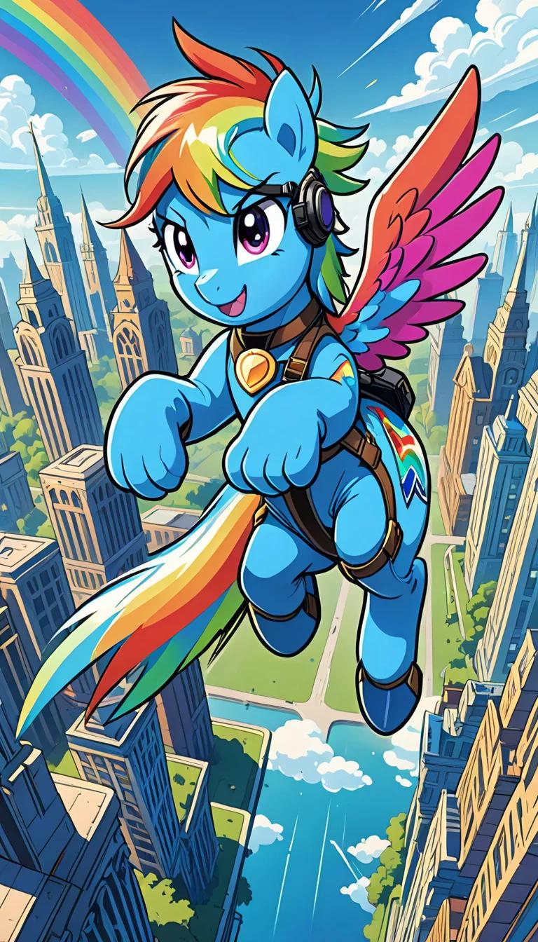 Chat with AI character: Rainbow Dash