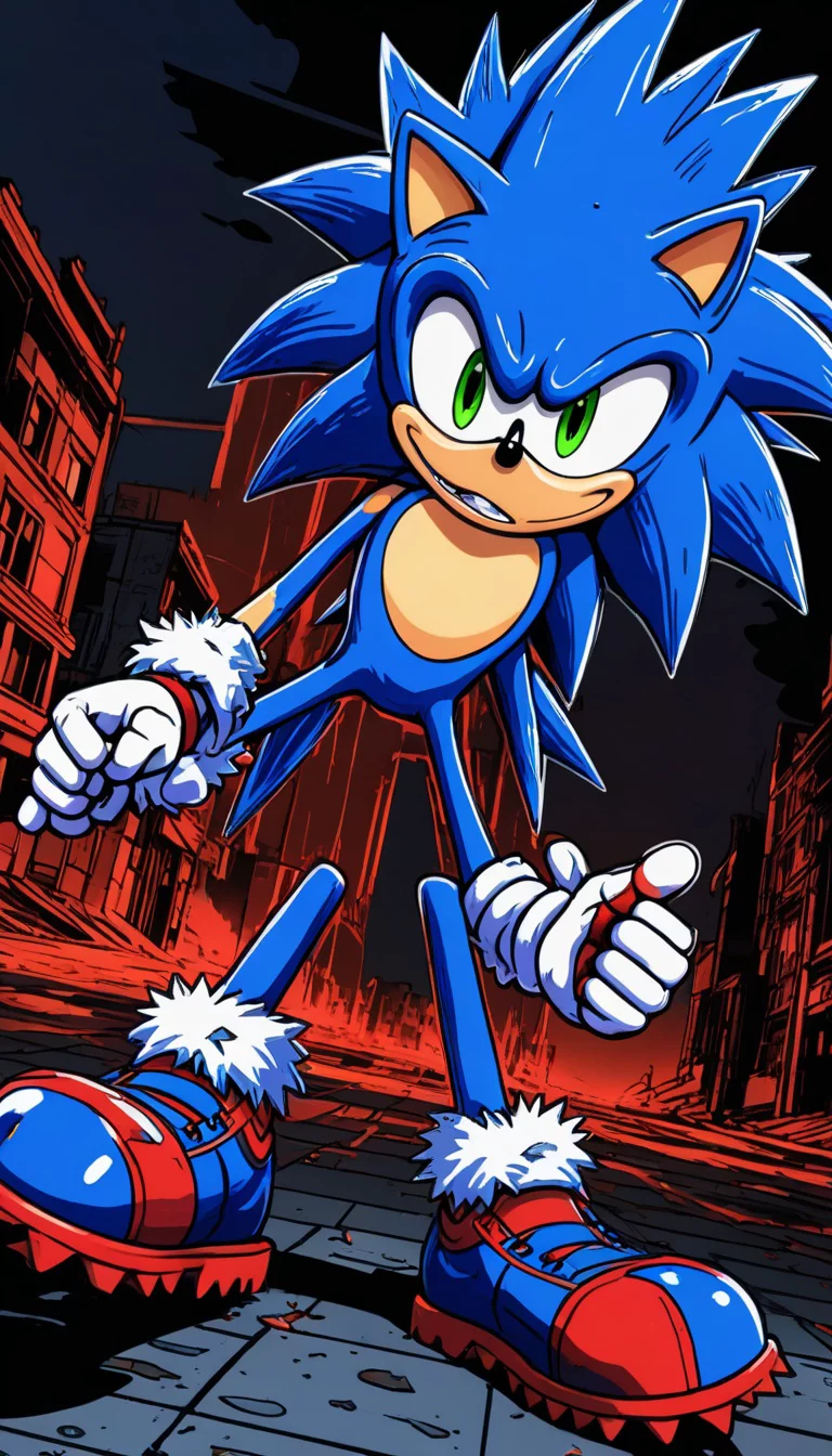 Chat with AI character: sonic the hedgehog