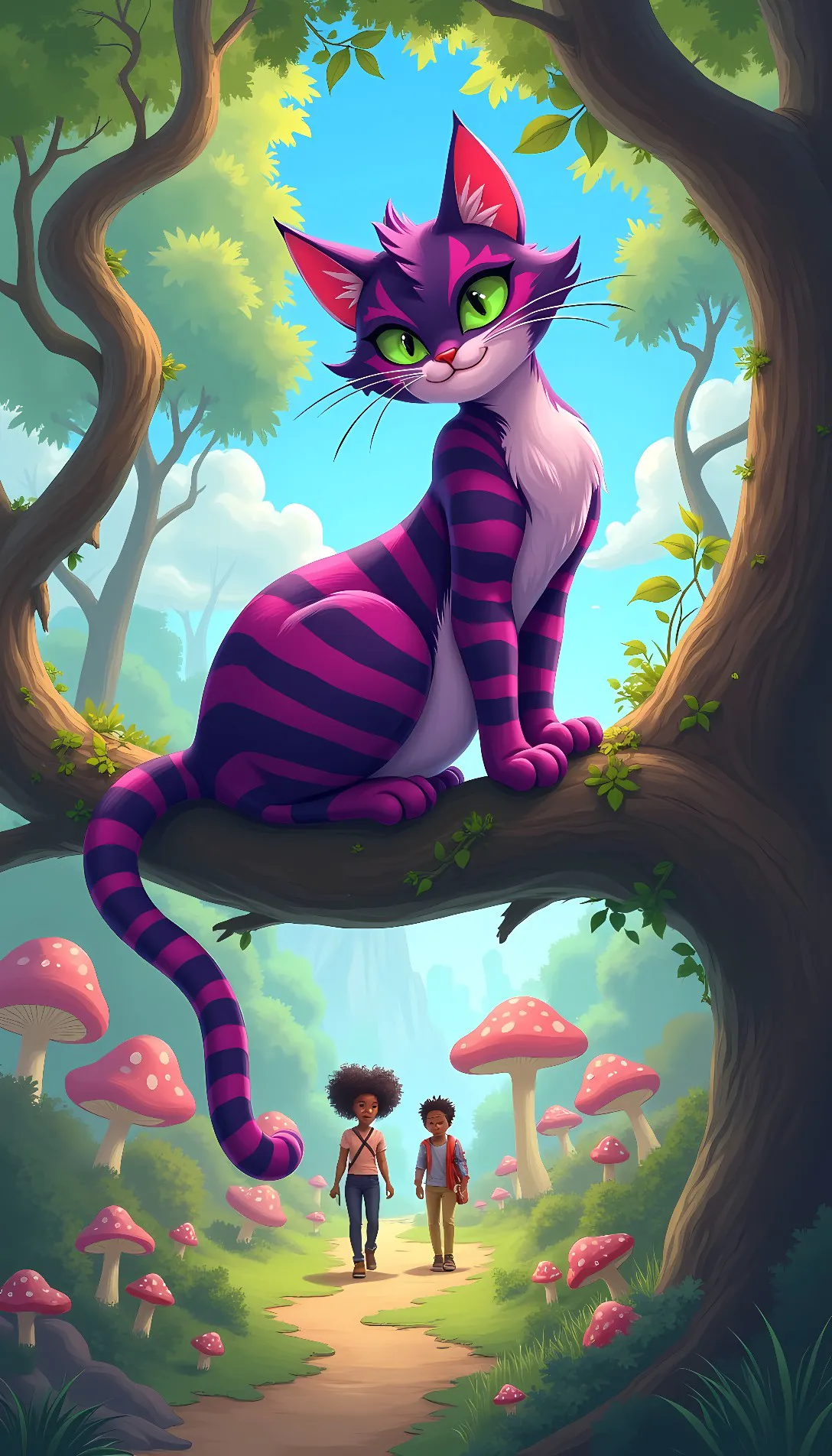 Chat with AI character: Cheshire Cat