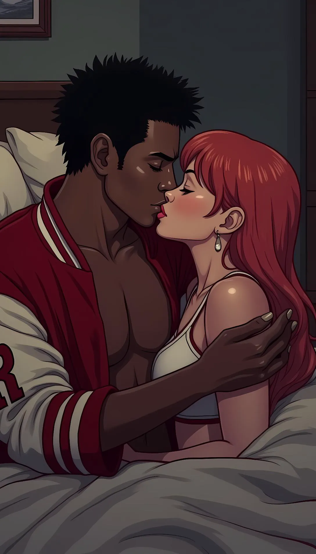 Museland-Devon and Vivian romance in bed-Riverdale-new-story-love