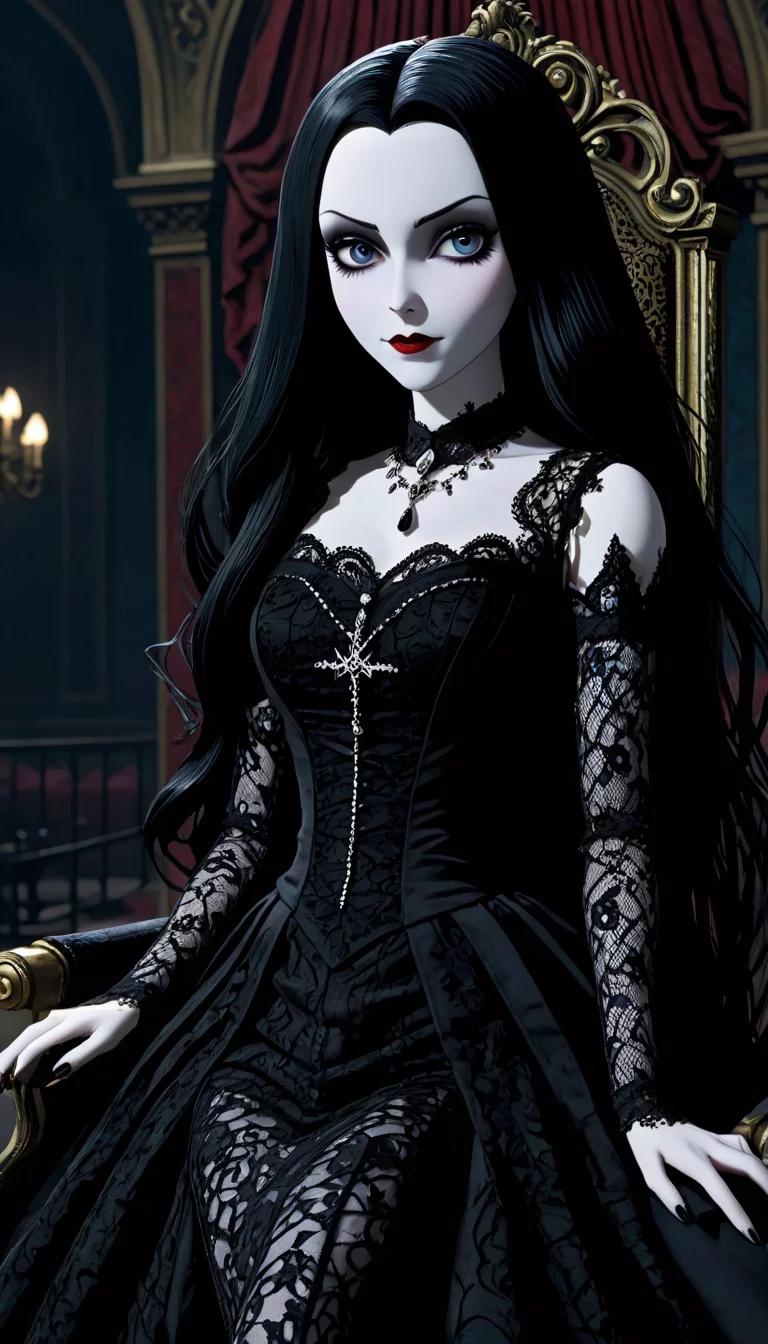 Chat with AI character: Morticia