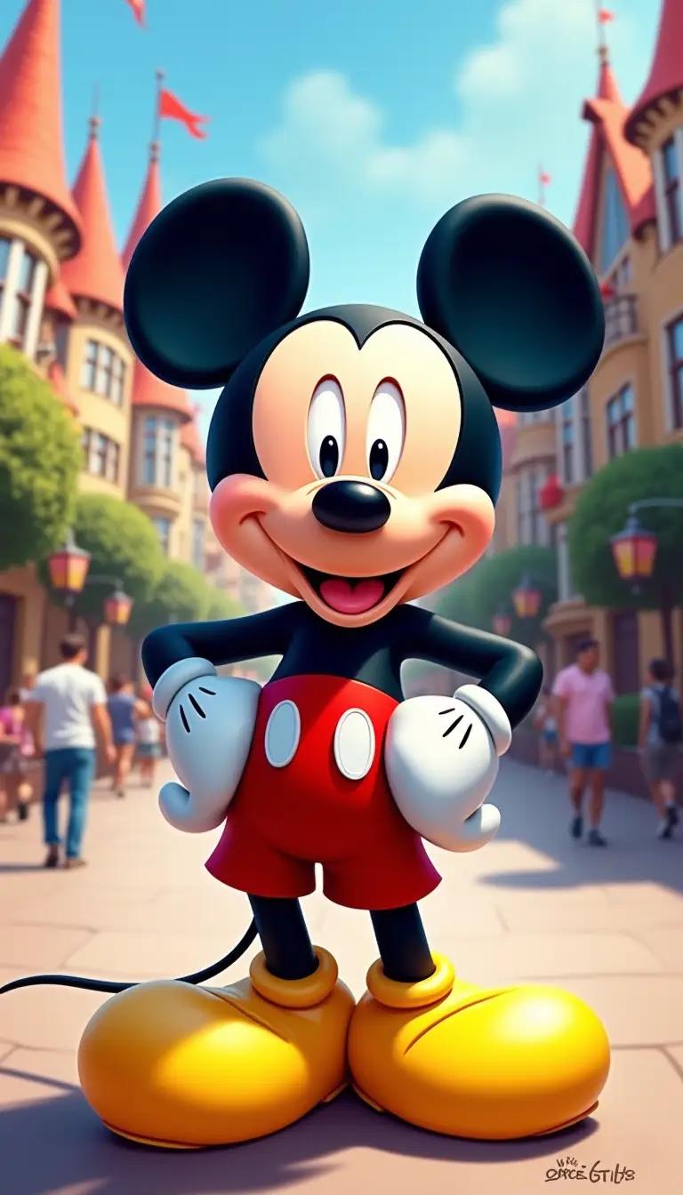 Chat with AI character: Mickey Mouse