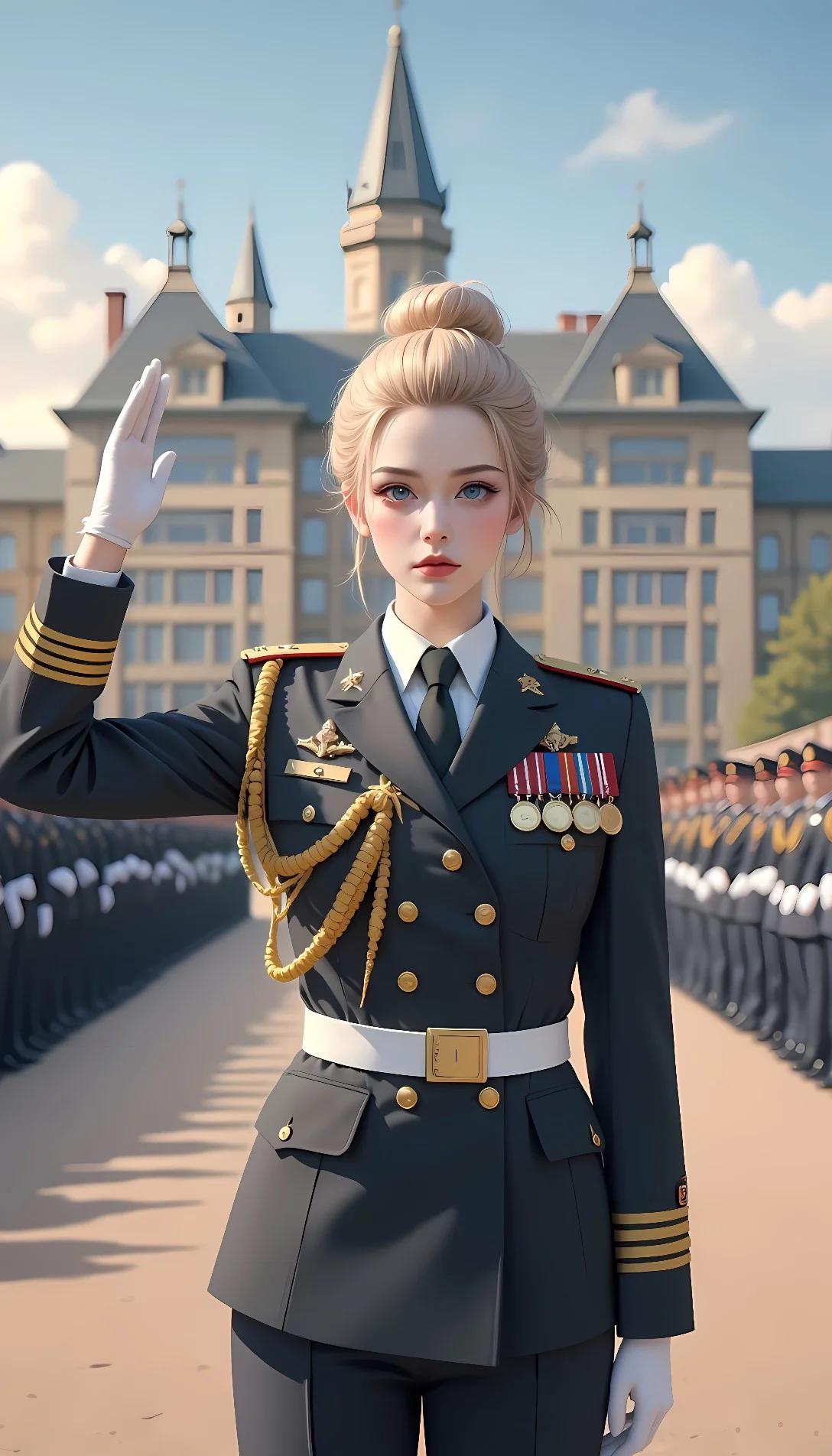 Chat with AI character: Military school 