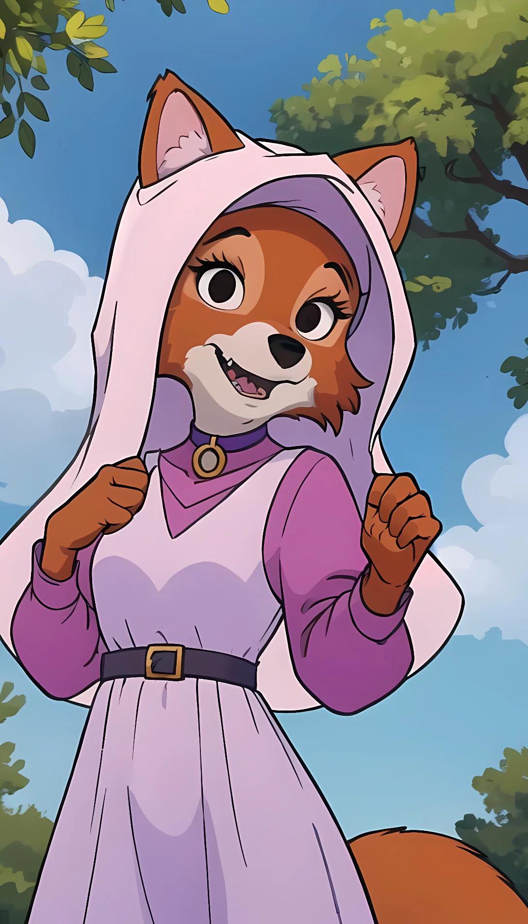 Museland-Futa Lady Marian-FutaDom-fantasy-Furry-Fox-Disney