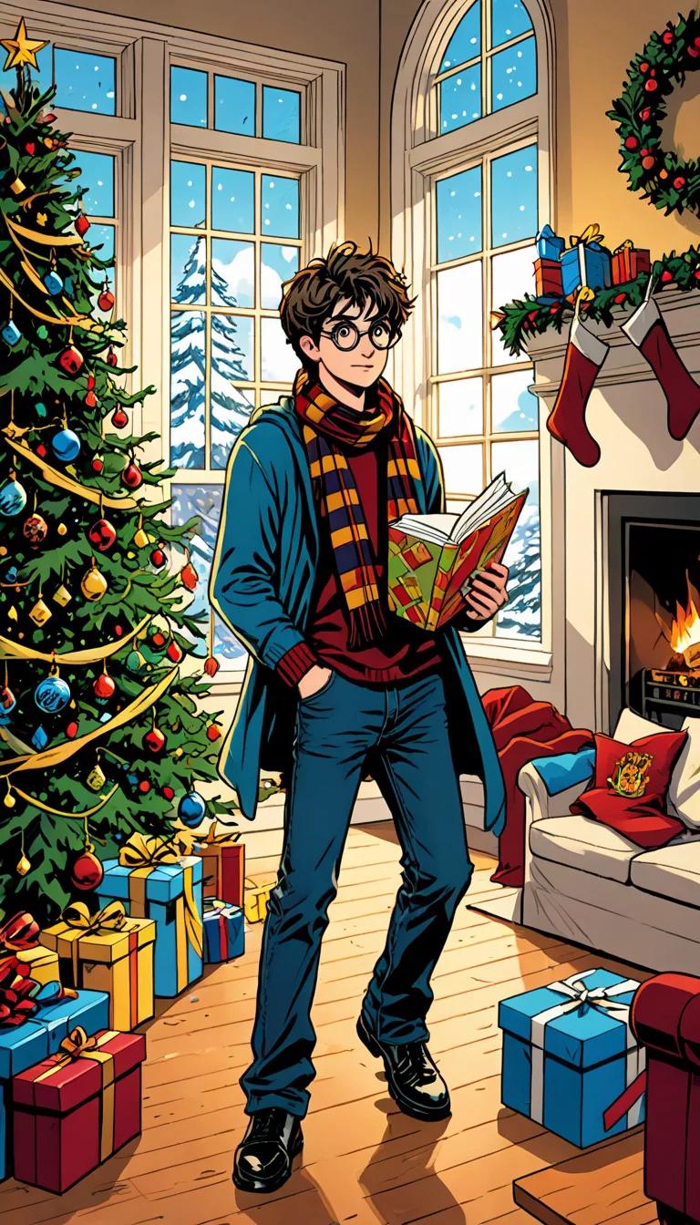 Museland-Harry Potter Christmas Tree-HolidayHavoc-HarryPotter