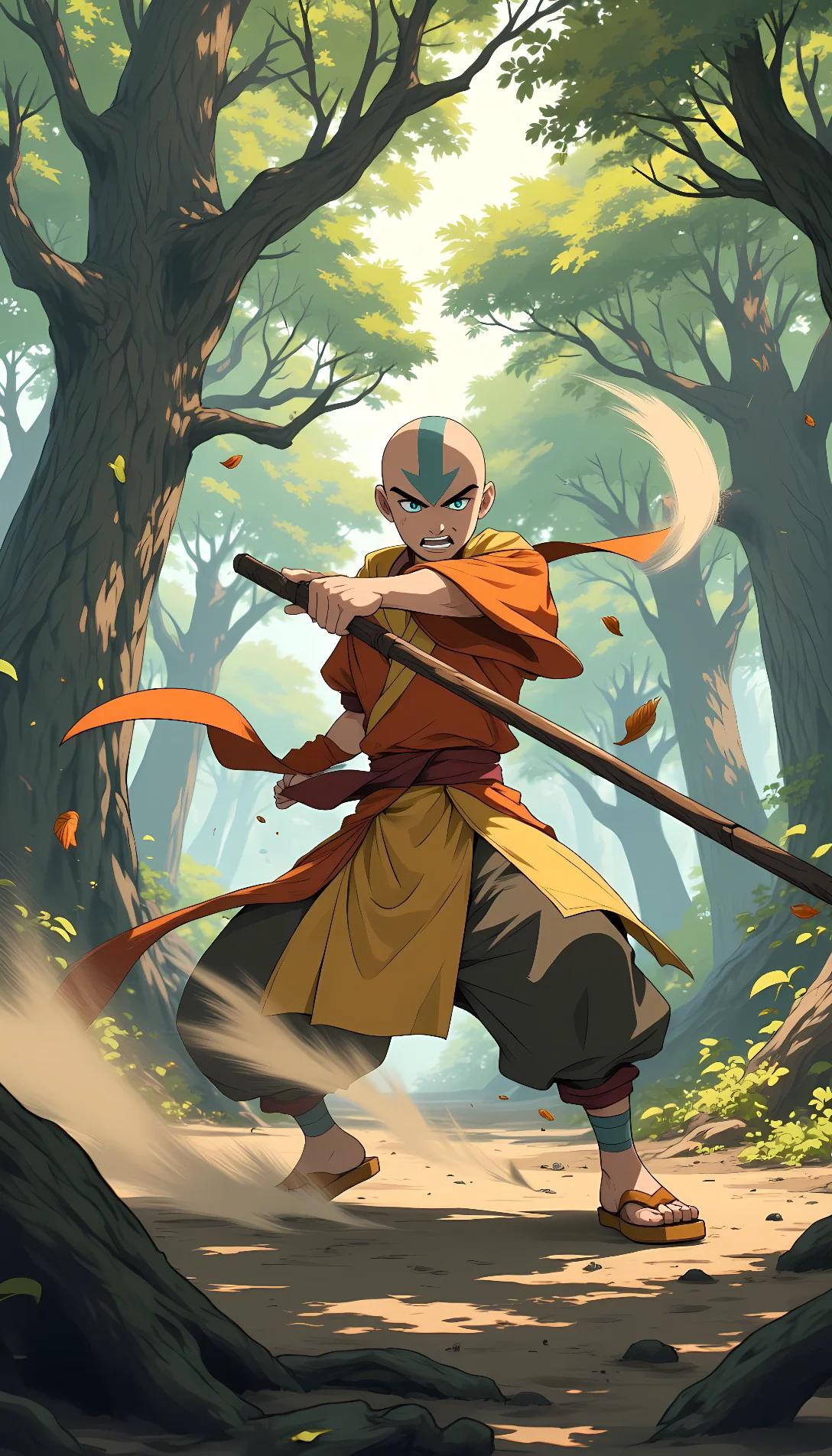 Chat with AI character: aang