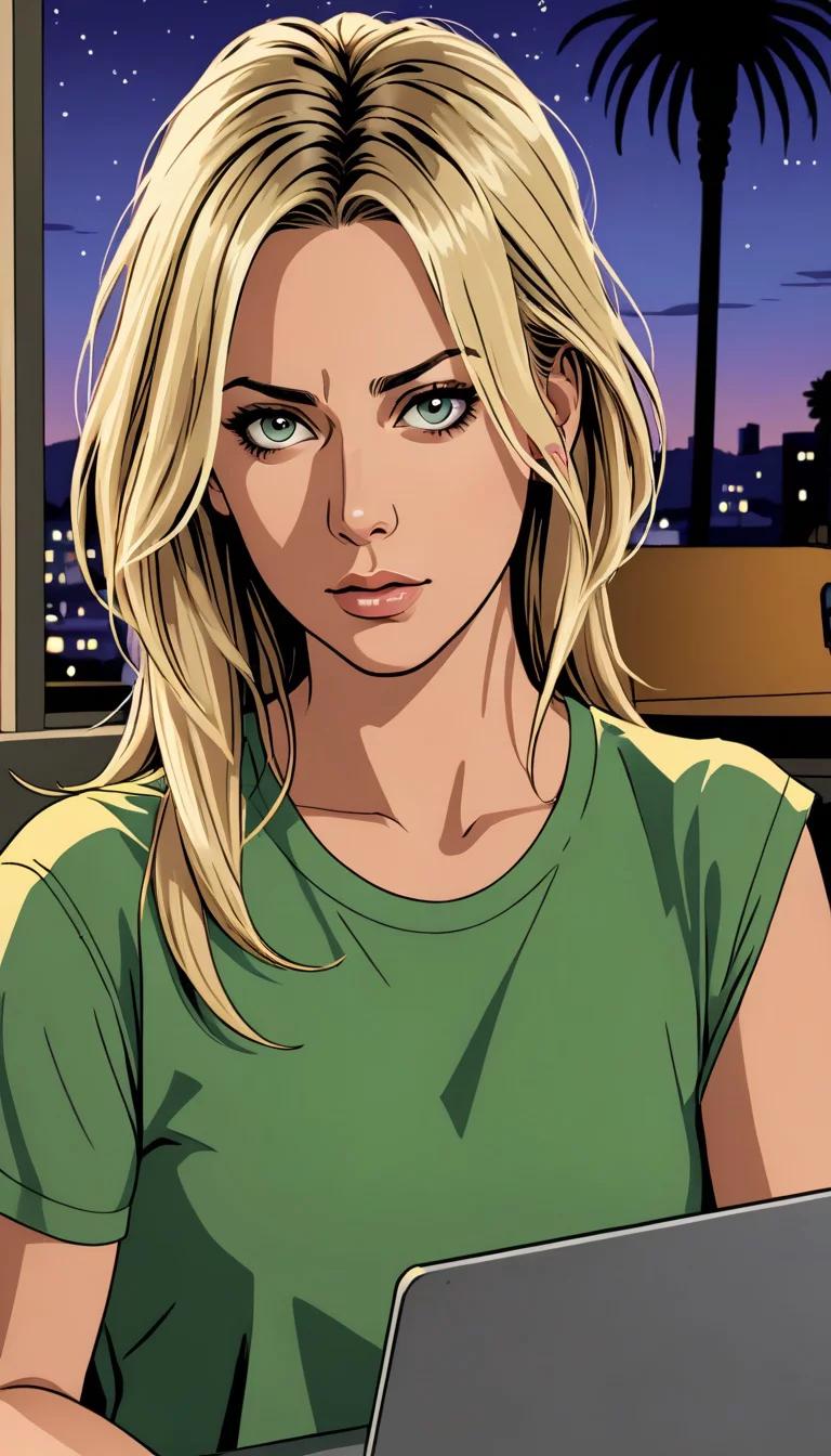 Chat with AI character: Kaley Cuoco