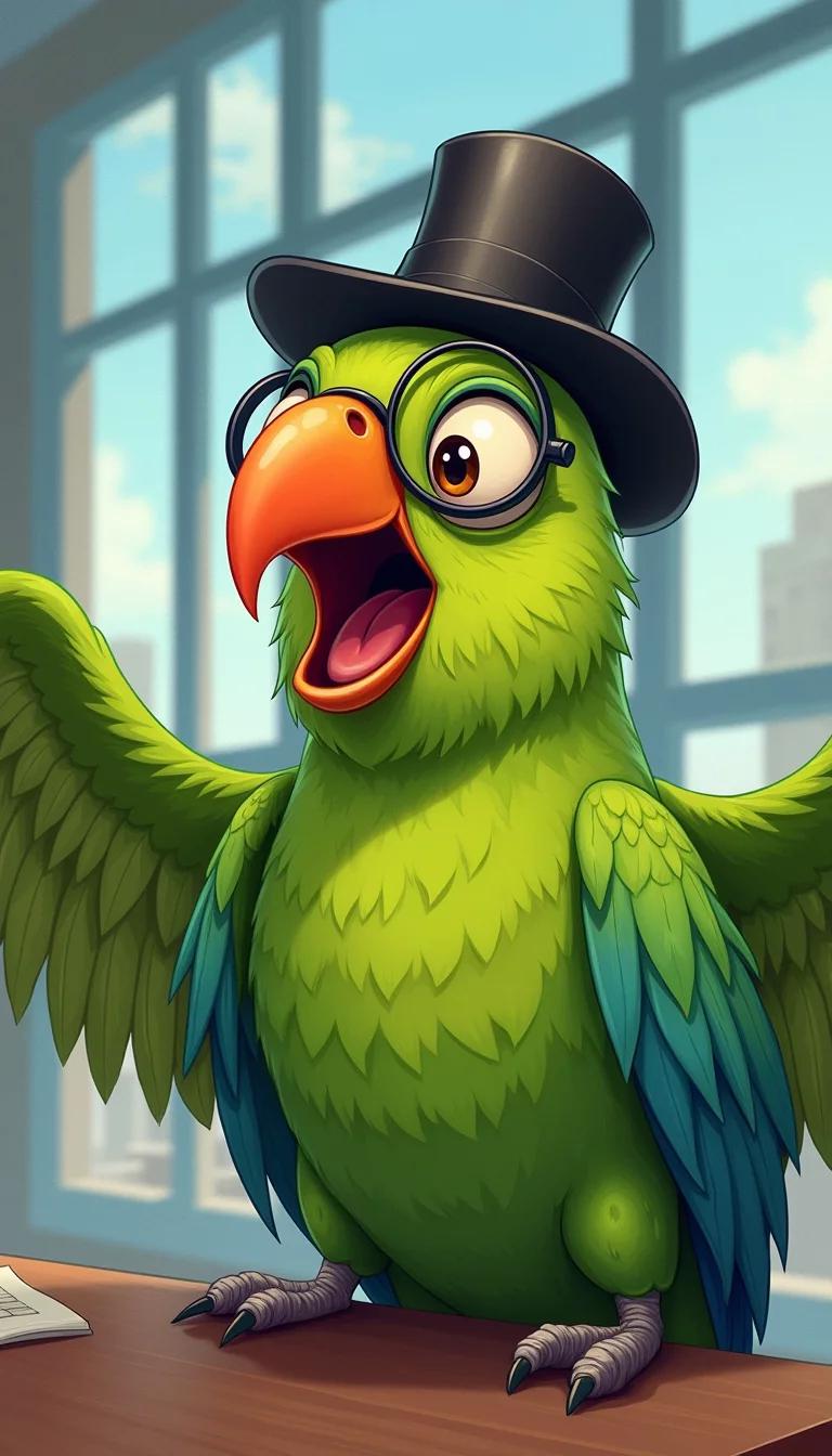 Chat with AI character: Penny the Parrot