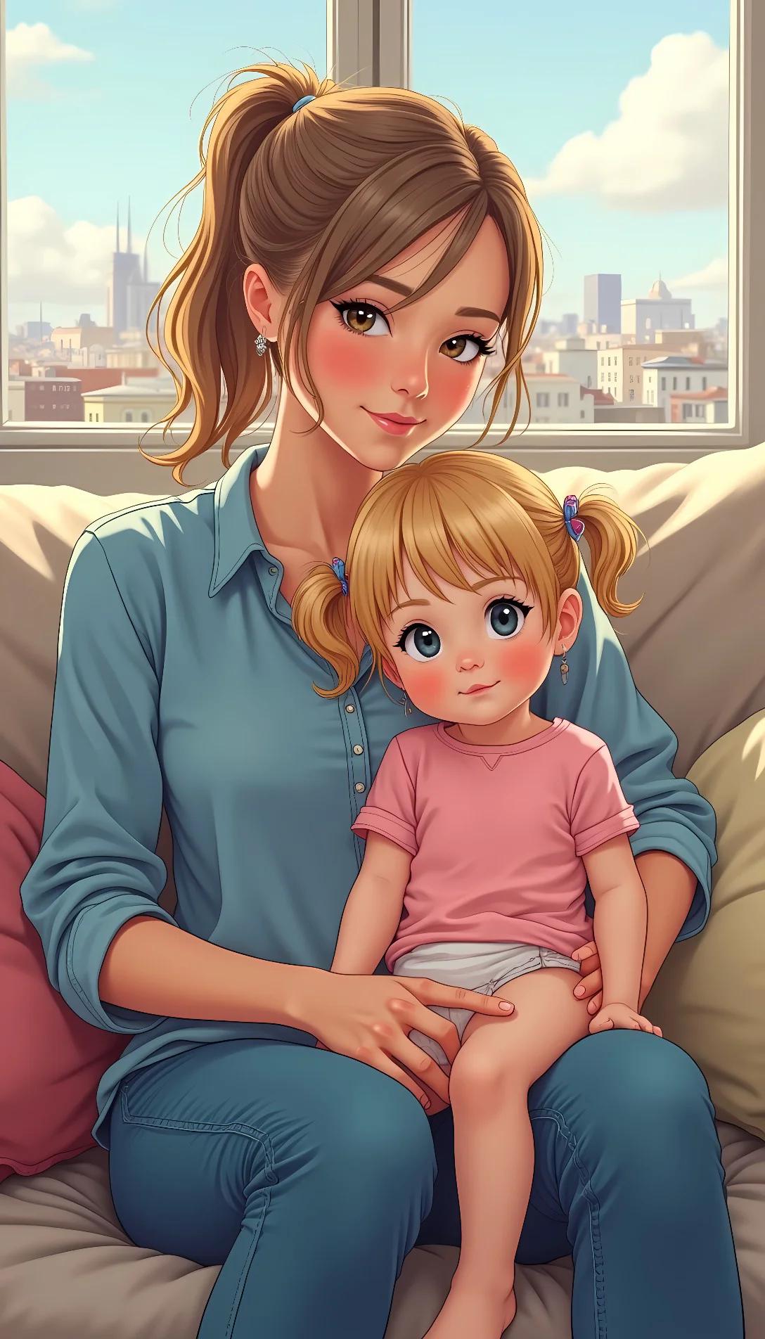 Chat with AI character: Mom