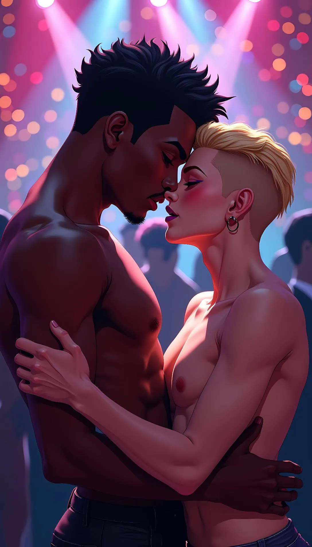 Museland-dancing at a gay club-gay-romantic-love