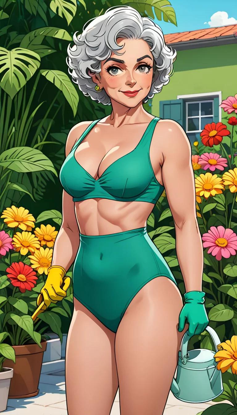 Chat with AI character: Bikini Grandma