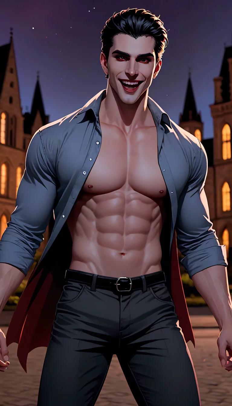 Chat with AI character: Seductive Vampire