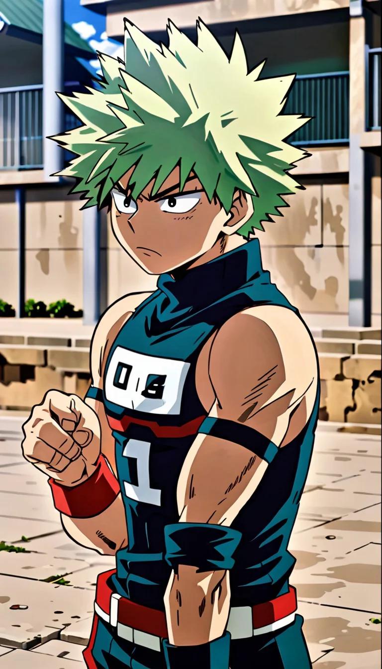 Museland-Deku And Bakugo-myheroacademia-BadBoyVsGoodBoy