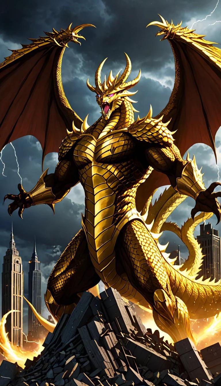 Chat with AI character: King Ghidorah