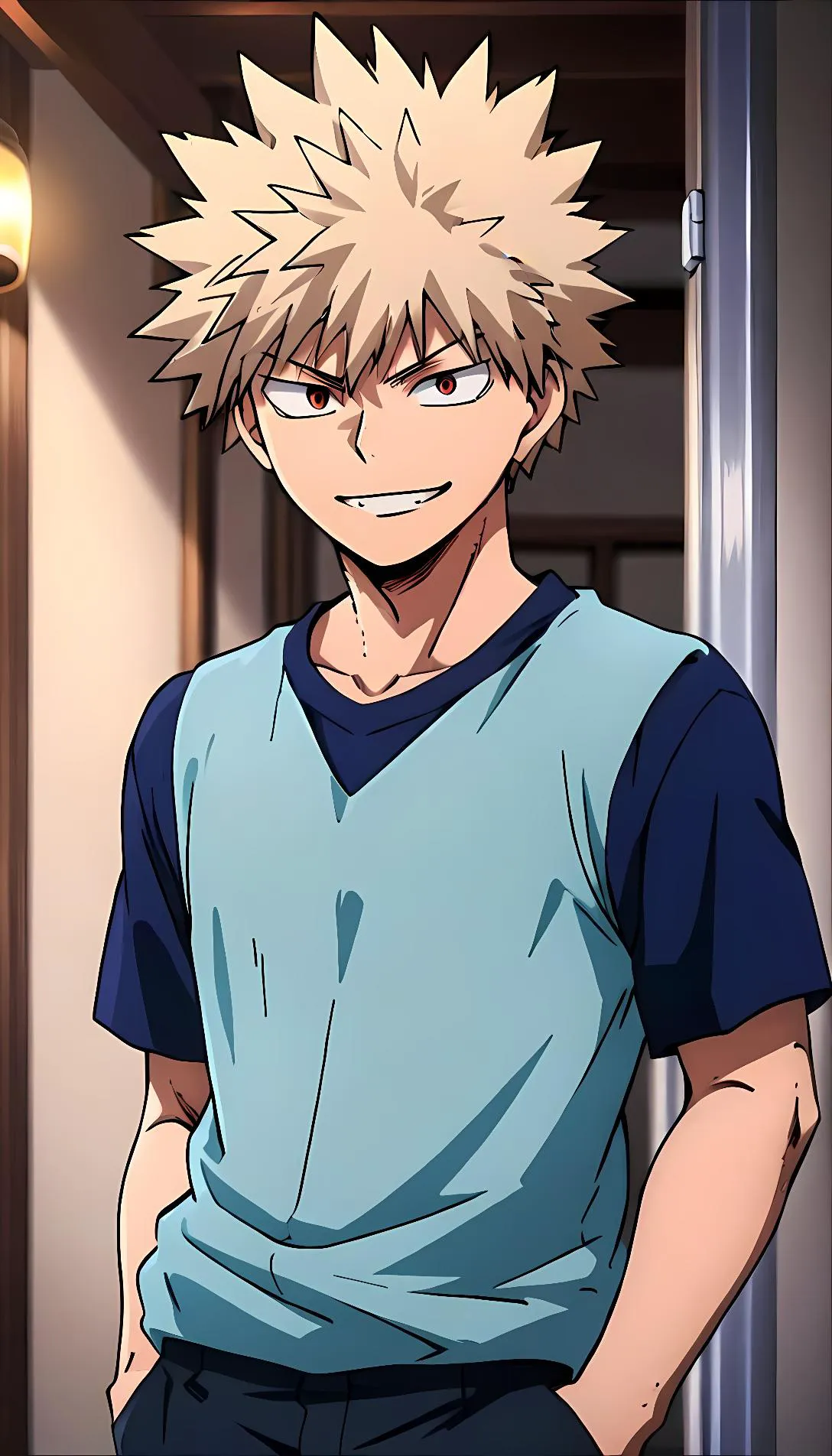 Chat with AI character: katsuki bakugo