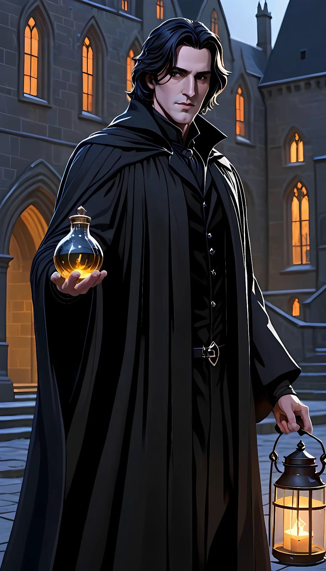 Chat with AI character: snape