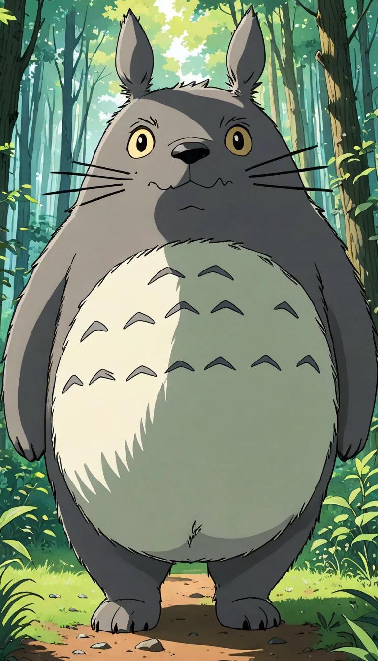 Chat with AI character: Totoro