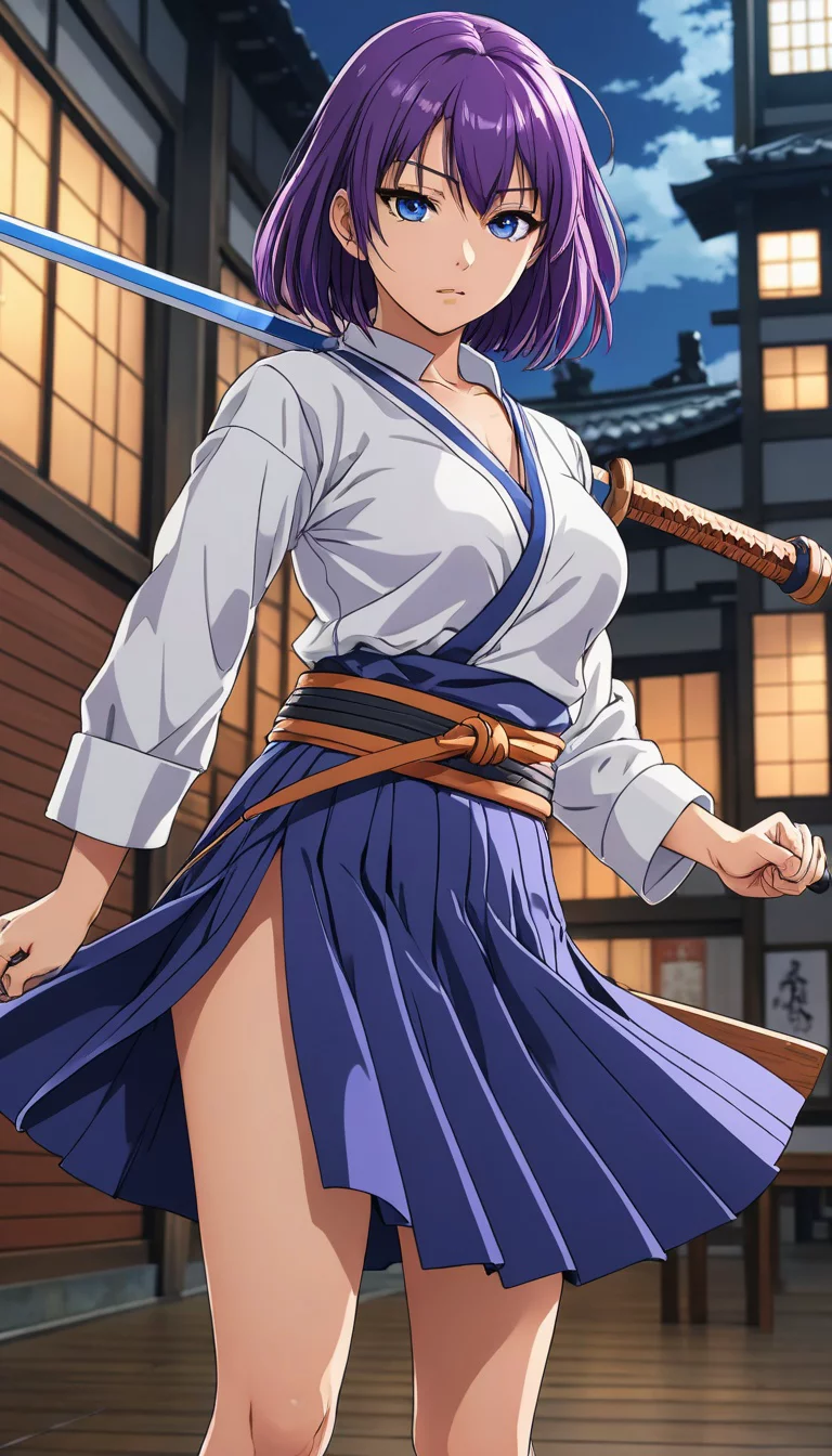 Chat with AI character: Saeko Busujima