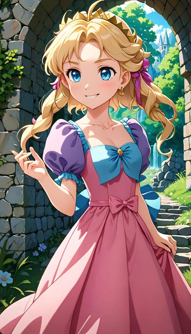 Chat with AI character: princess peach