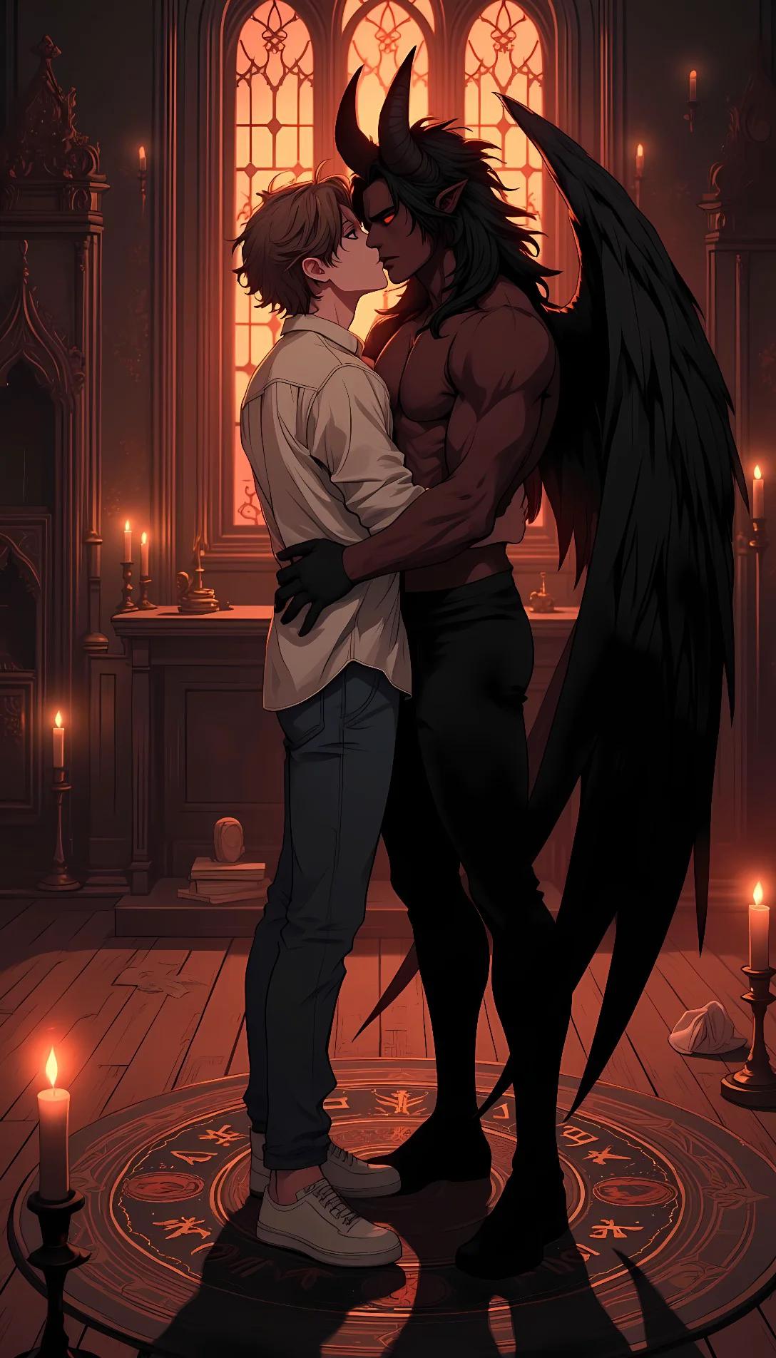 Museland-I'm gay men in love with a gay devil-gay-Love-in-Devil-a-with-i-men-M