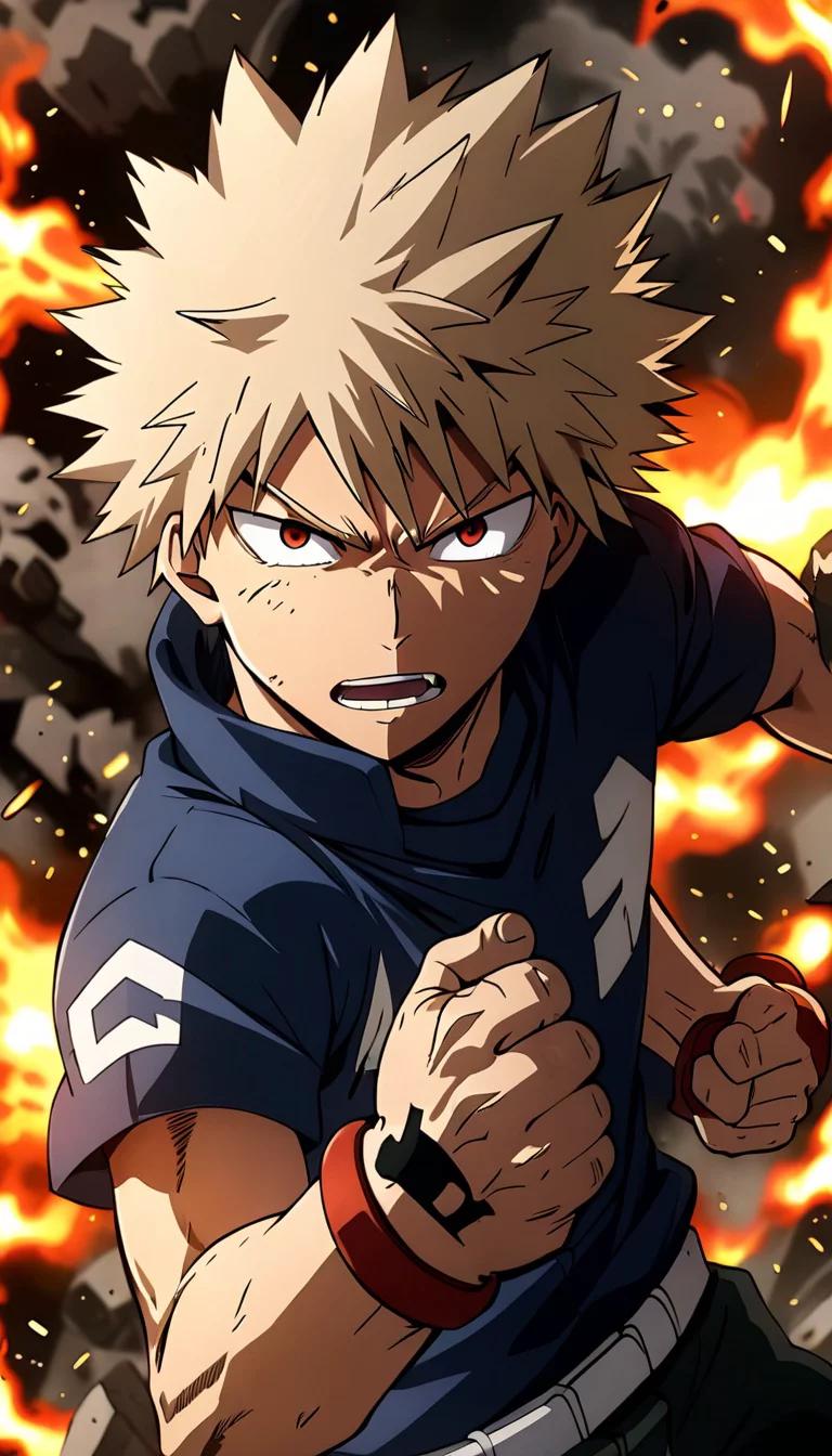 Chat with AI character: bakugo 