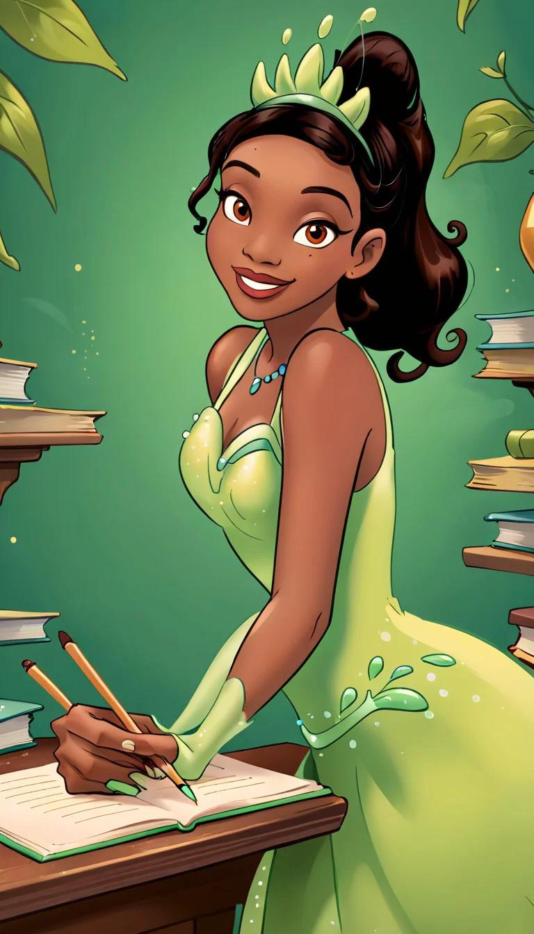 Museland-Princess Tiana Pictures To Color-UnlikelyReunion-ThePrincessAndTheFrog