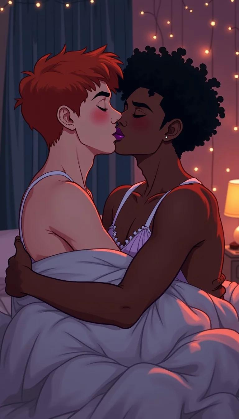 Museland-Archie and Devon losing virginity-kissing-his-boyfriend-in-bed