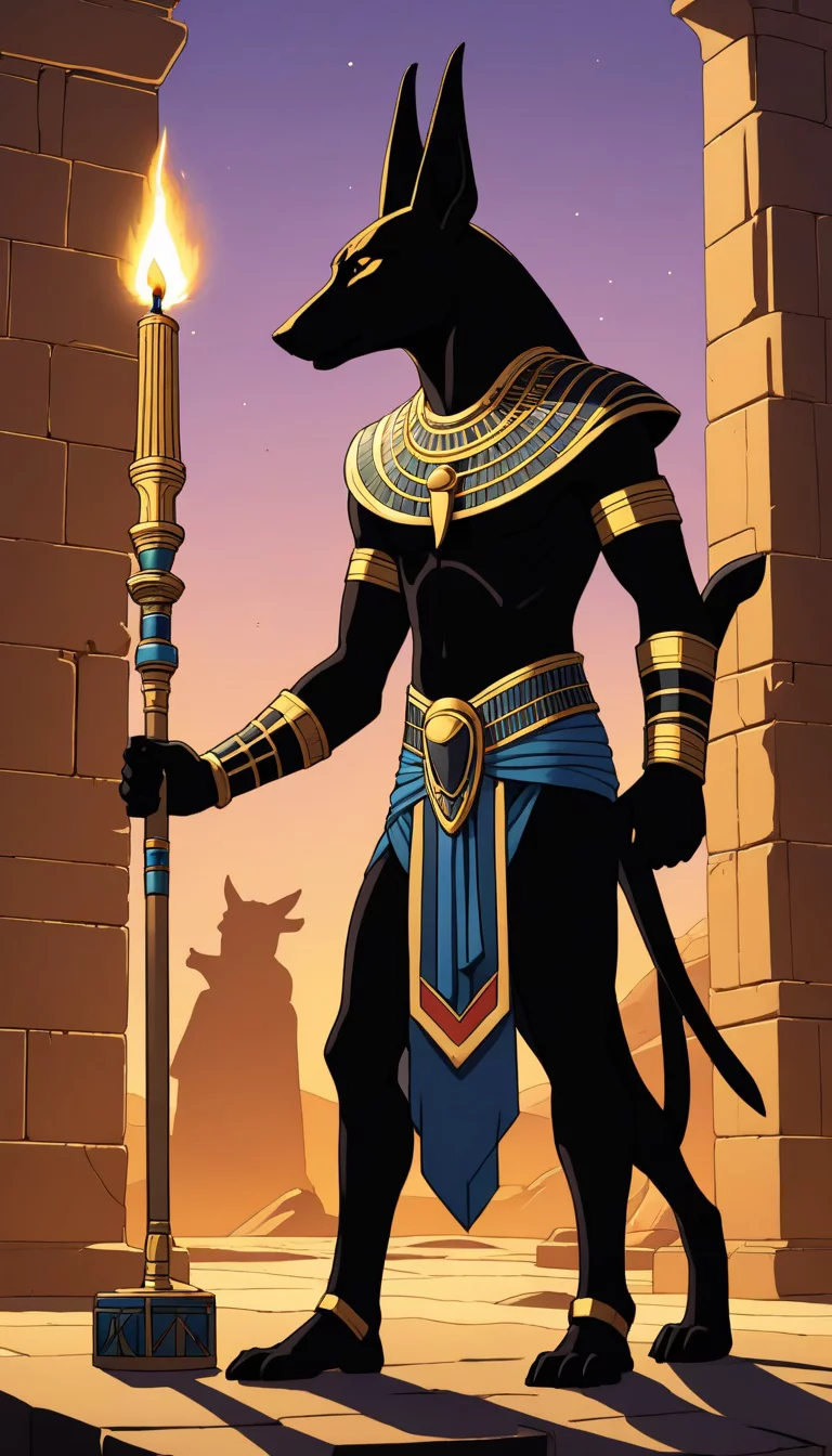 Chat with AI character: Anubis