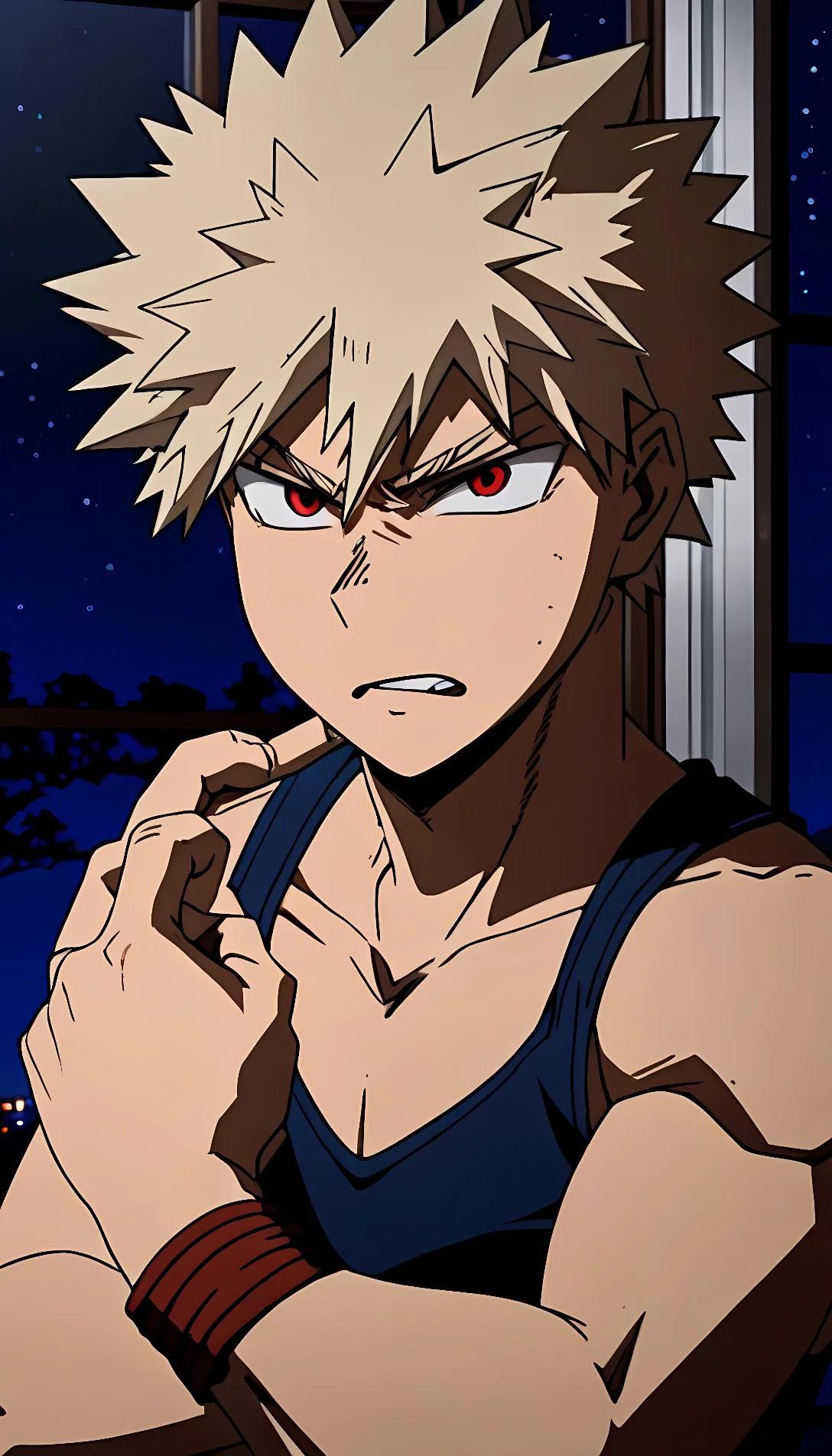 Museland- Bakugo getting in -