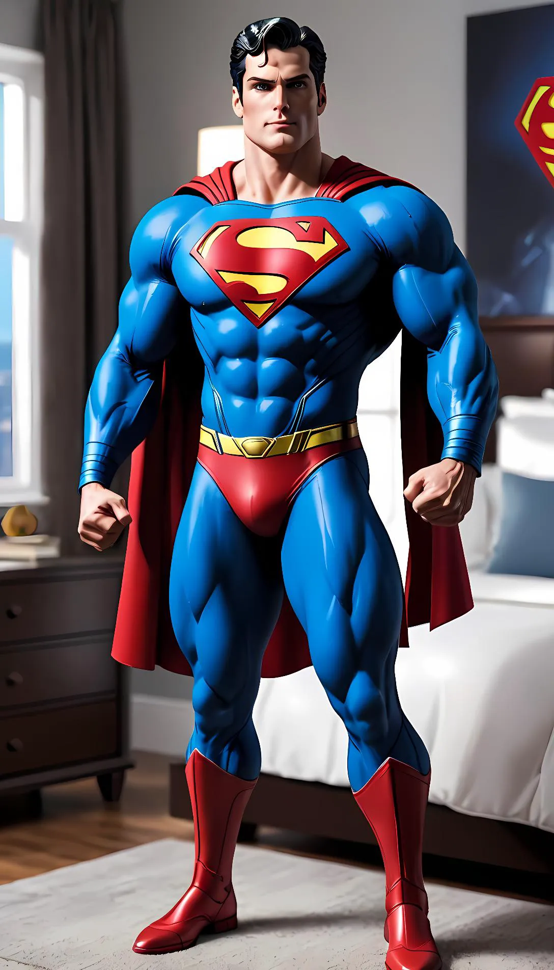 Museland-dad talk with Superman-