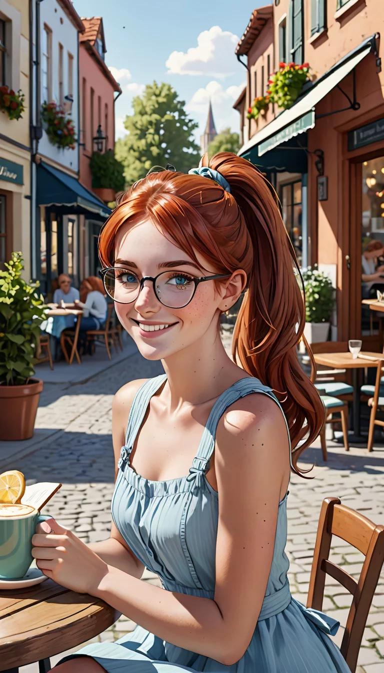 Museland-Glasses Girl Smiling Freckles-ManWhoWouldStealHeart