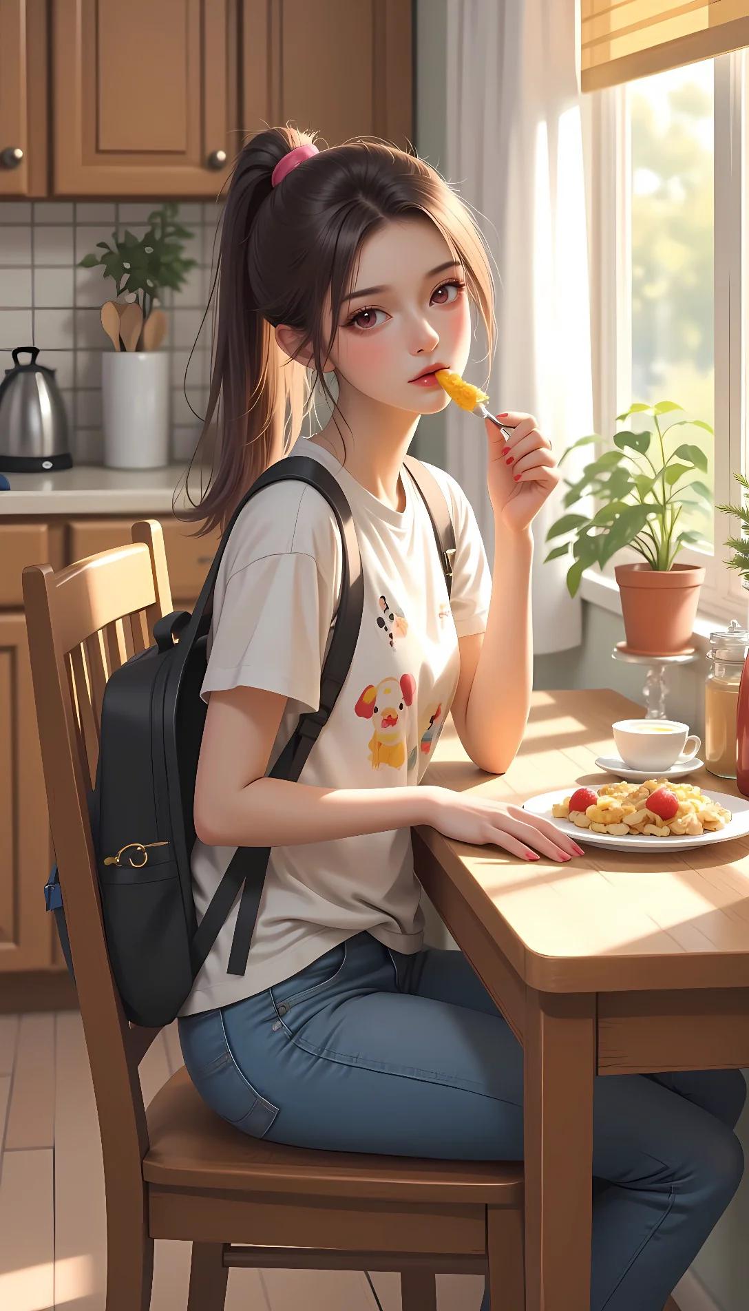 Museland-Daughter's First Day of School -highschool