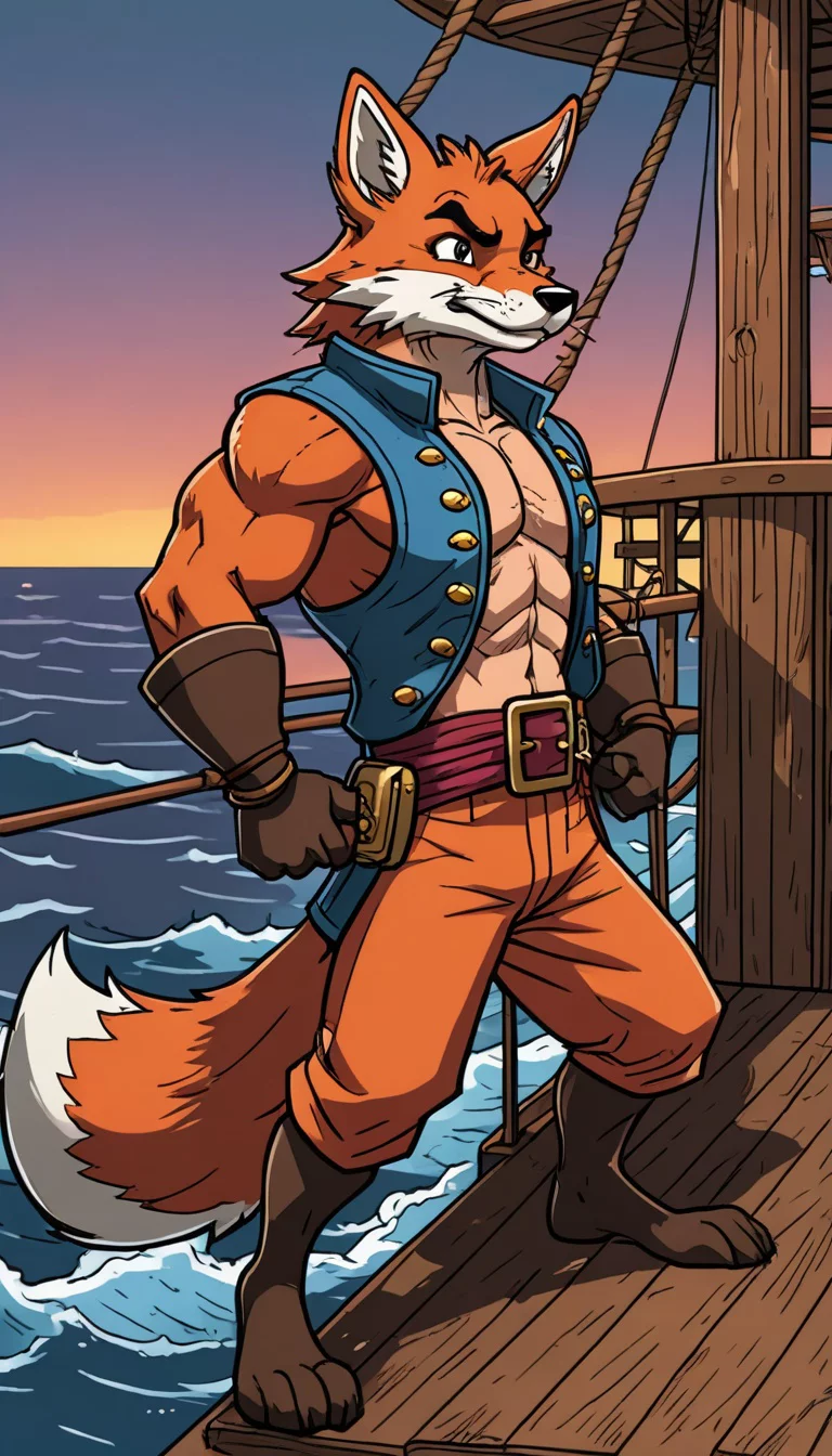 Chat with AI character: Foxy the Pirate Fox