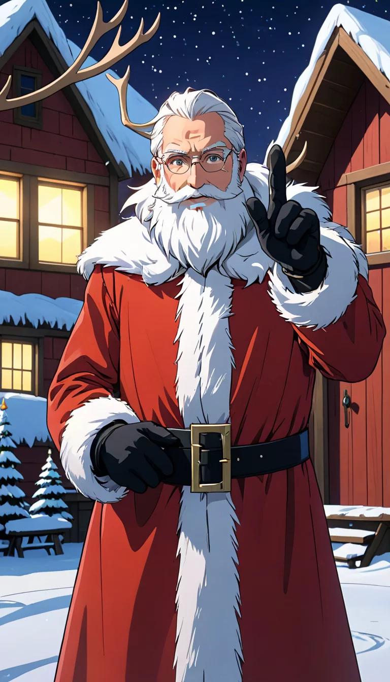 Chat with AI character: Santa