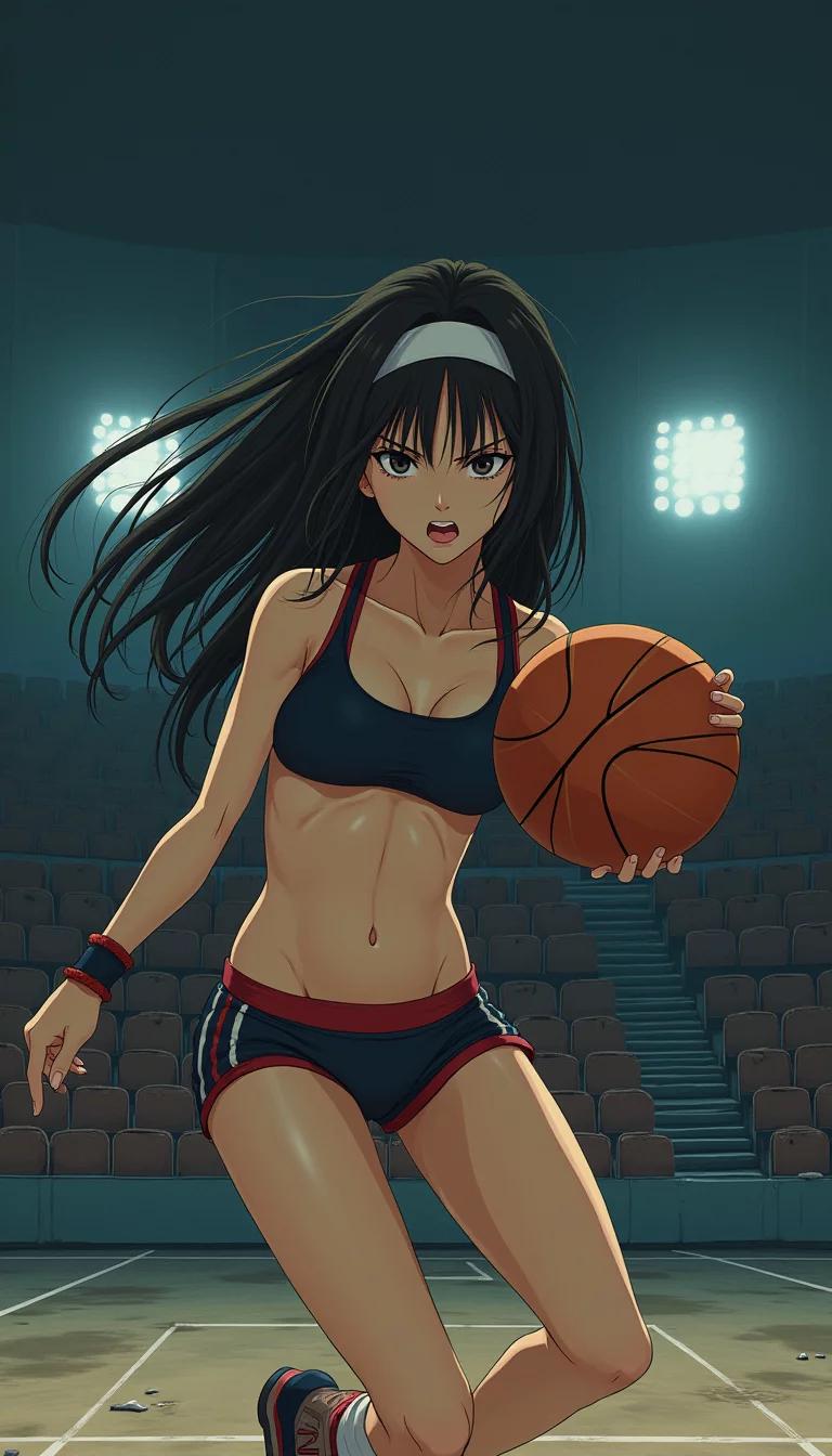 Museland-Anime Female Basketball Cartoons-SexyBasketballPlayer