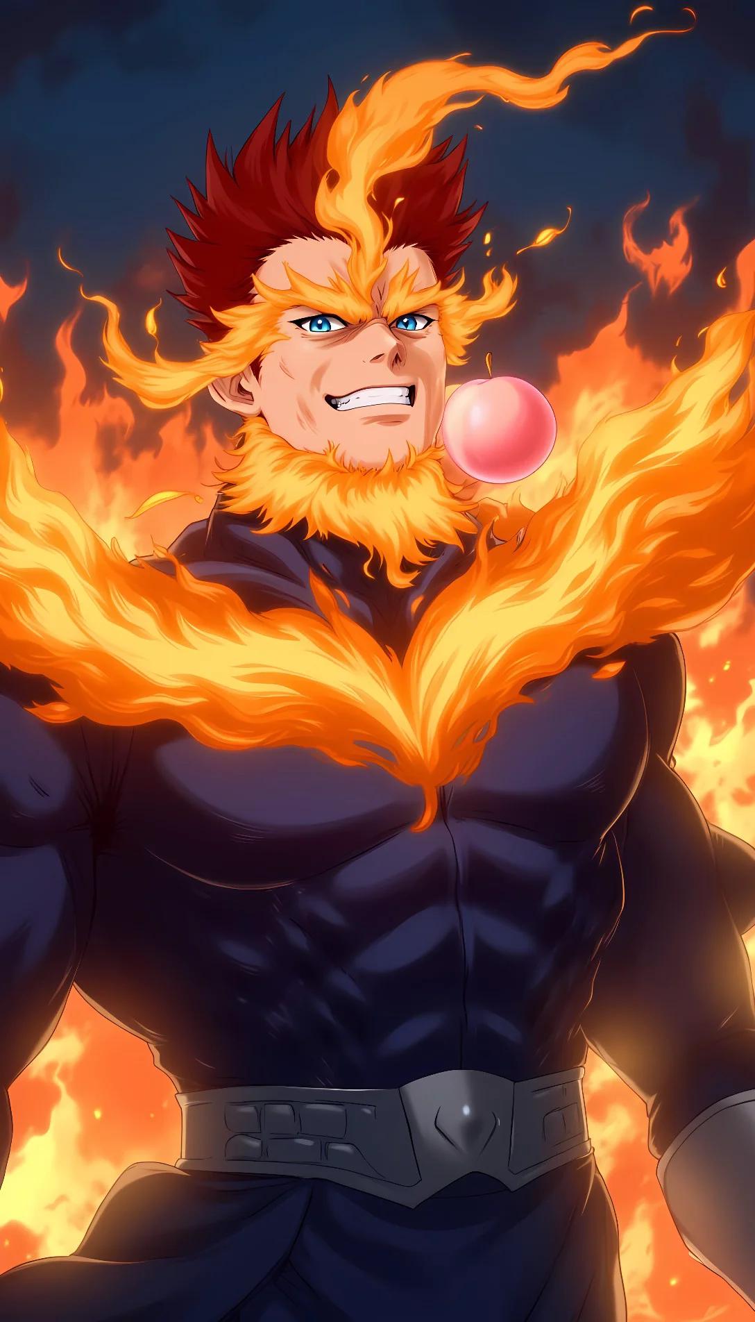 Museland-Endeavor Loves Peaches-myheroacademia-peaches-Endeavor