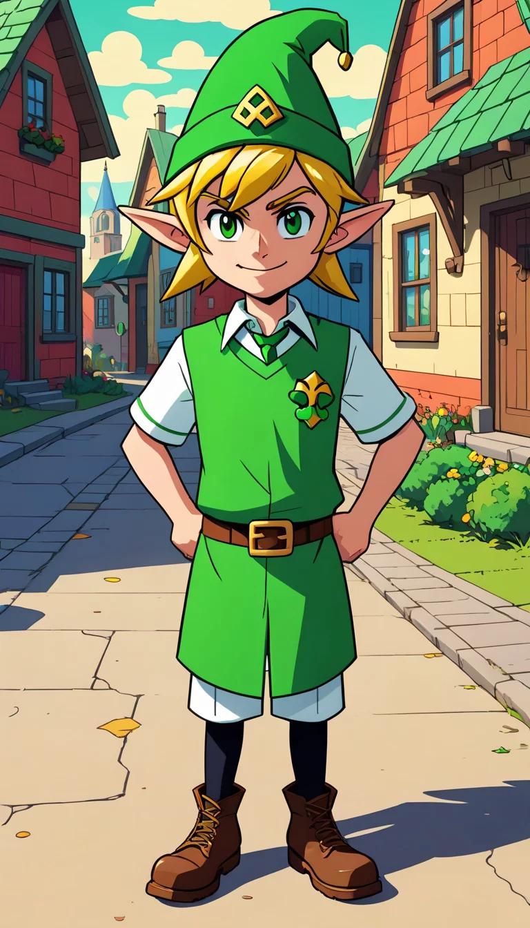 Chat with AI character: Toon Link