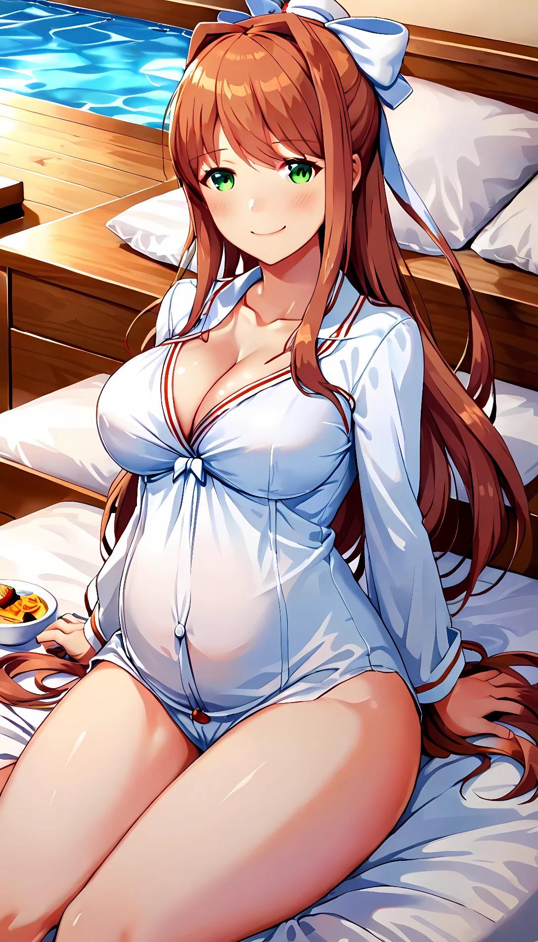 Museland-Just Pregnant Monika-