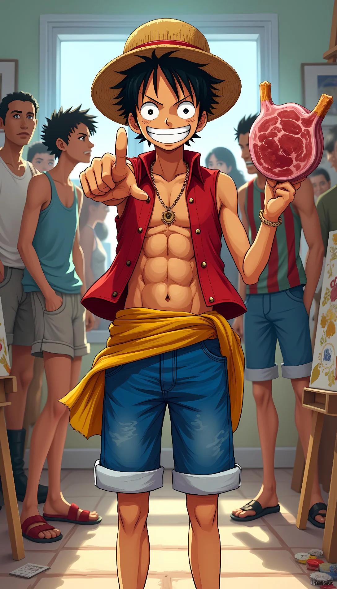 Chat with AI character: Luffy