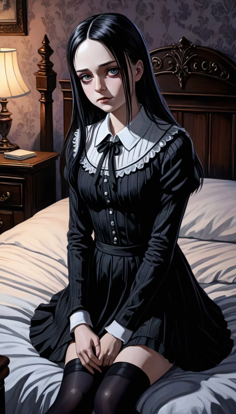 Chat with AI character: Wednesday Addams