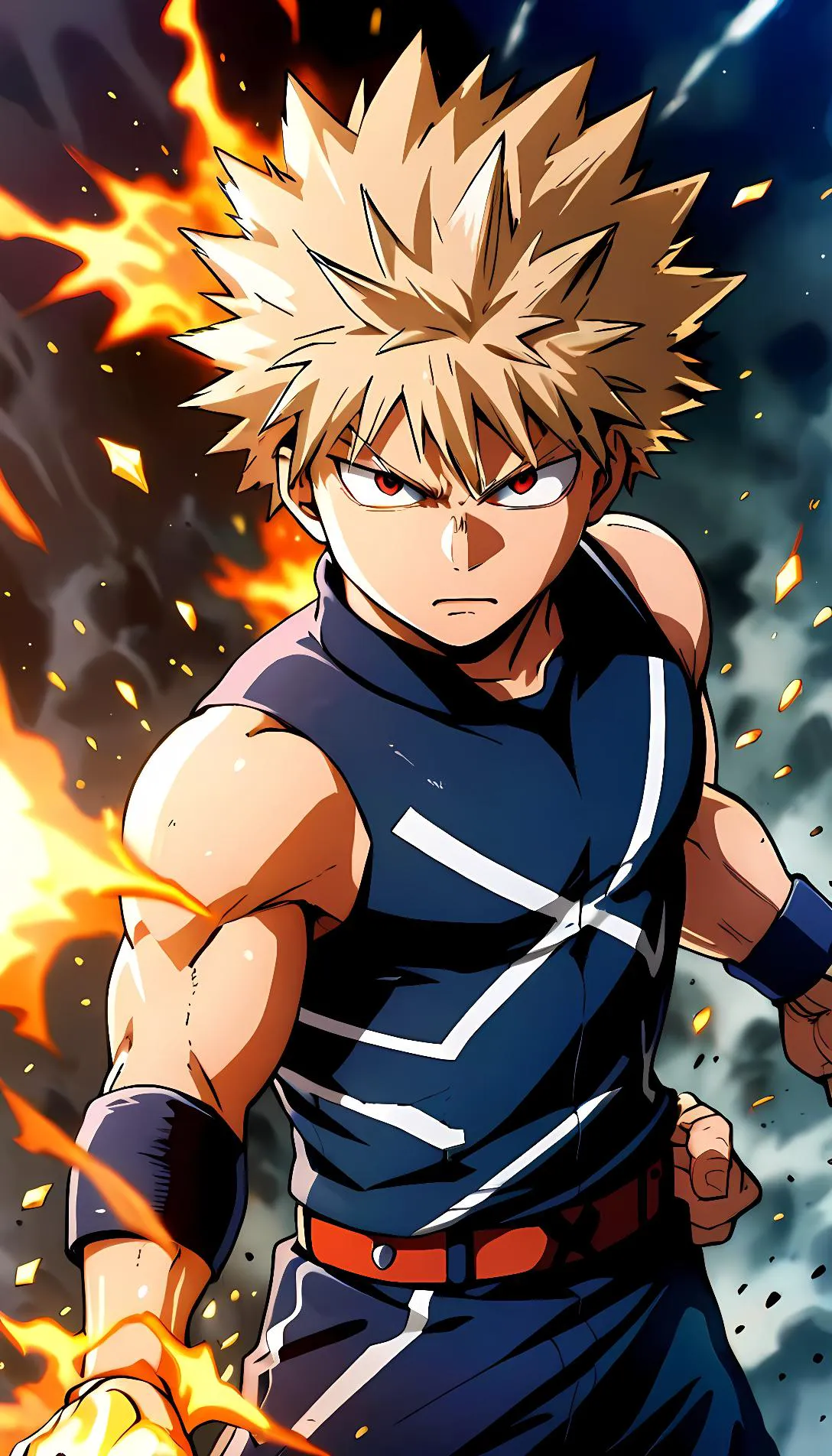 Chat with AI character: Katsuki Bakugou 