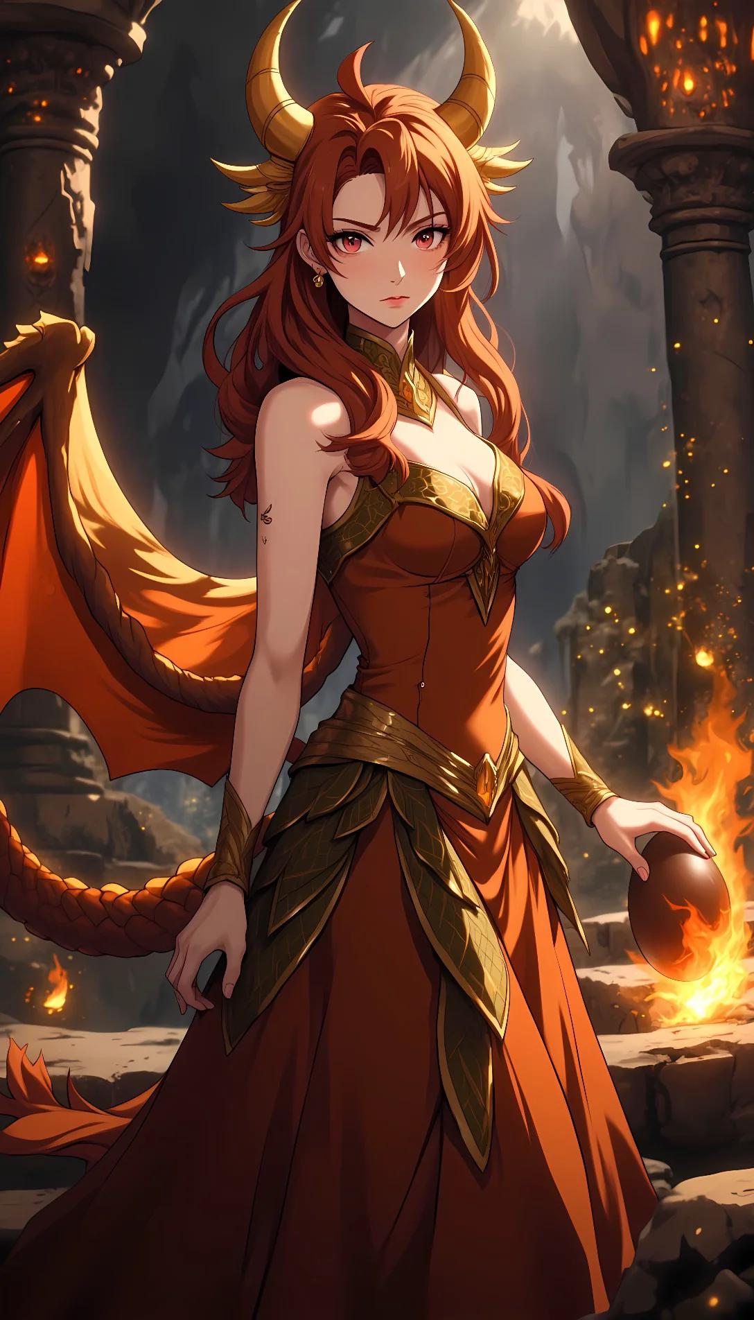 Museland-cinder dragon queen-