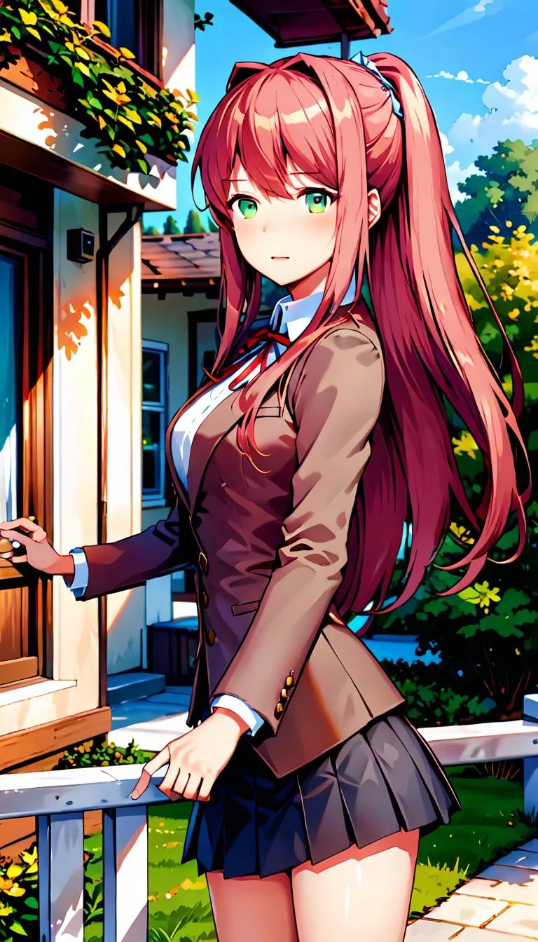 Chat with AI character: Monika