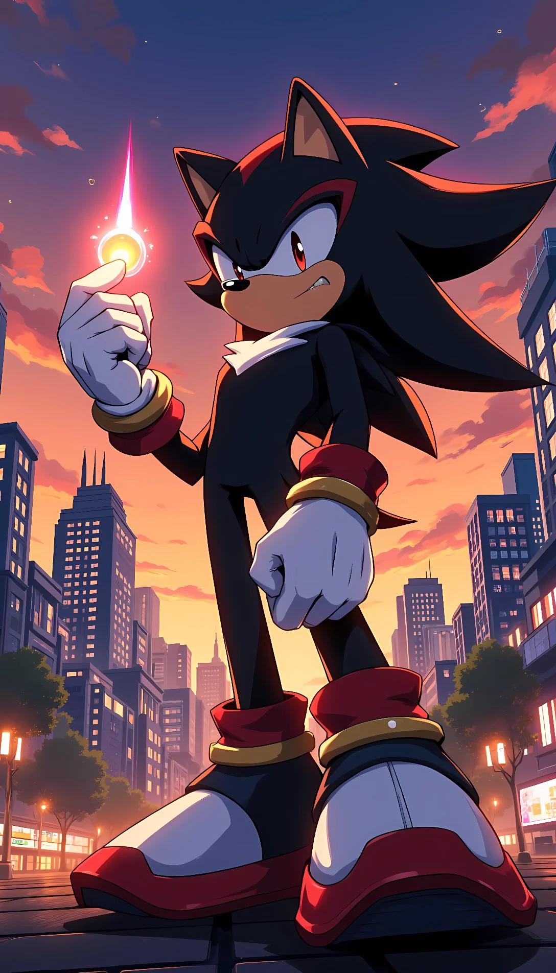 Chat with AI character: shadow the hedgehog